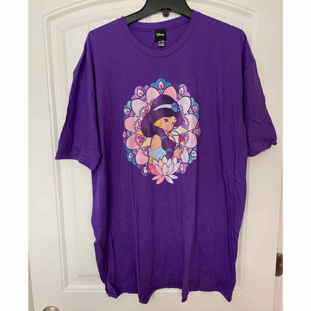 Disney Aladdin Princess Jasmine Shirt Tee Men's